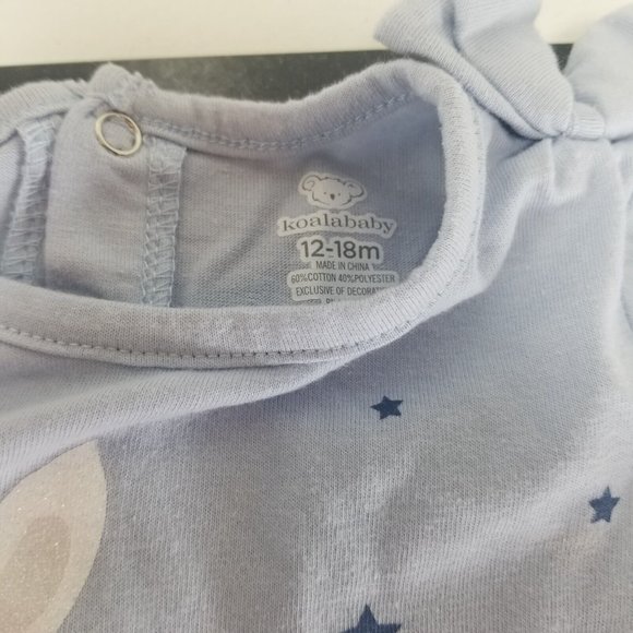 Lot of 12-18 Months Girls Clothes, 2 bodysuits, 1 T-Shirt, Pre-Owned, Koala baby - Picture 4 of 5